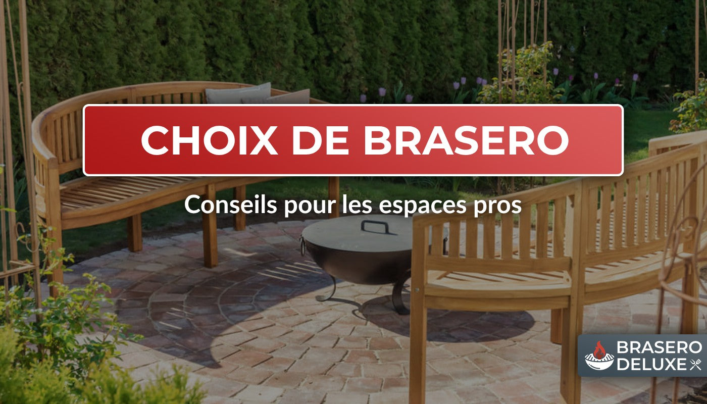 brasero, brasero pour barbecue, choix de brasero, brasero jardin guide d'achat