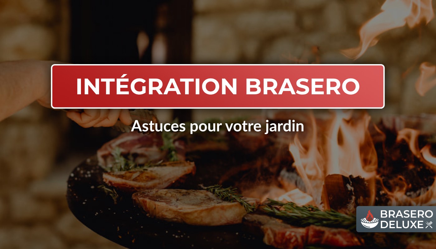 Brasero, brasero jardin, barbecue brasero, intégrer brasero jardin