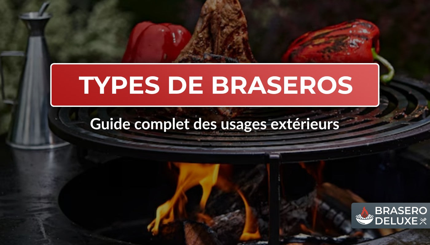 Brasero, brasero jardin, brasero barbecue, types de brasero, brasero pour l'extérieur