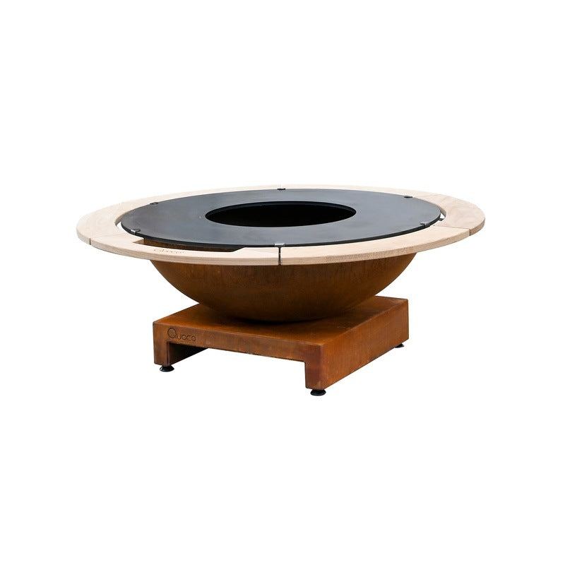 Brasero Corten Extérieur - Barbecue & Plancha Quoco 50x50 cm