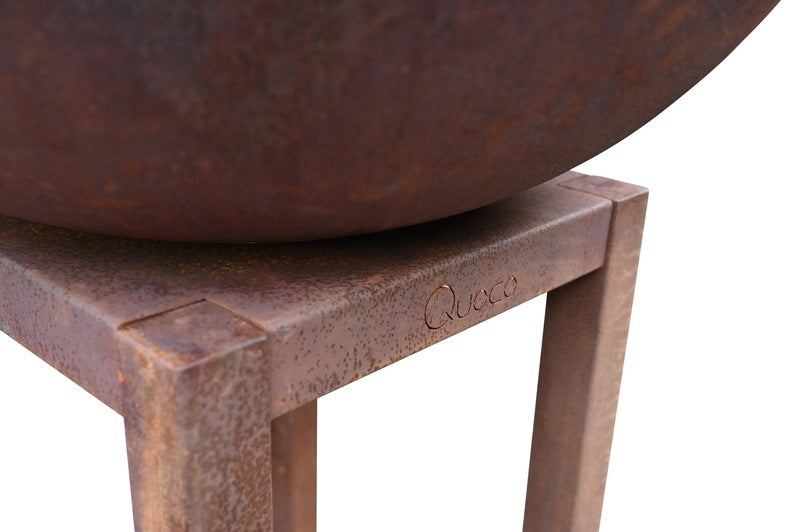 Brasero Extérieur Corten Robuste et Design - Quoco