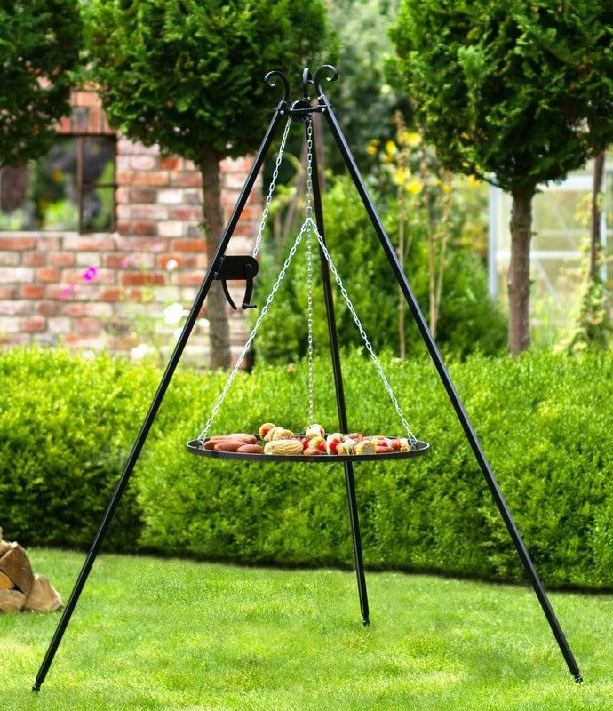 Barbecue Trépied Réglable 180 cm - Brasero Extérieur CookKing