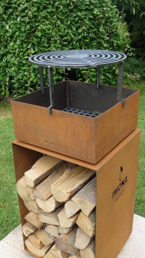 Brasero Barbecue Quadro : Grill Innovant et Durable 60cm