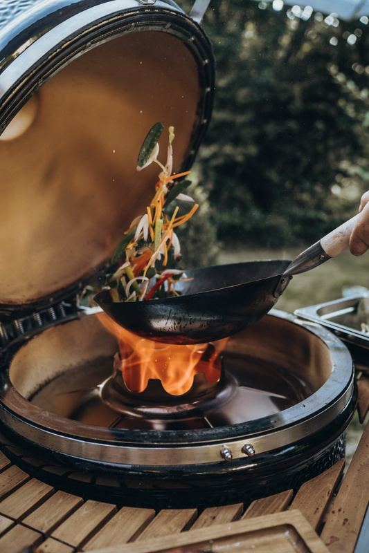 Brasero de Jardin Monolith LeCHEF - Barbecue & Plancha