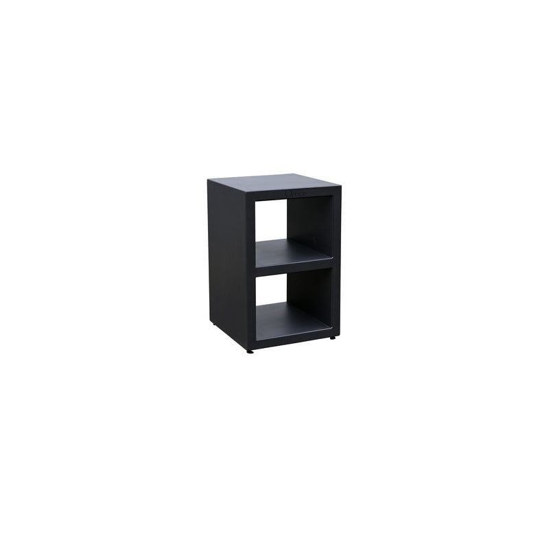 Brasero Exterieur Noir Tavolo Medium - Stockage Bois Quoco