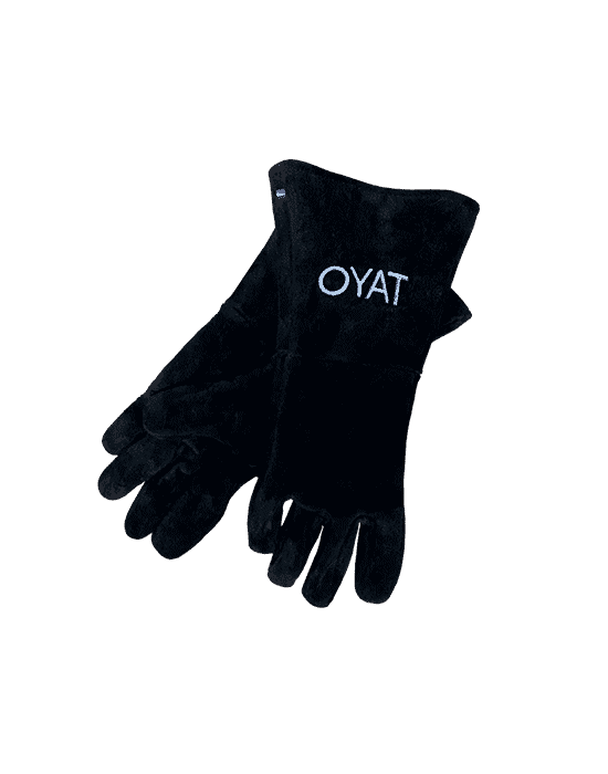 Gants en Cuir Haute Température OYAT pour Barbecue