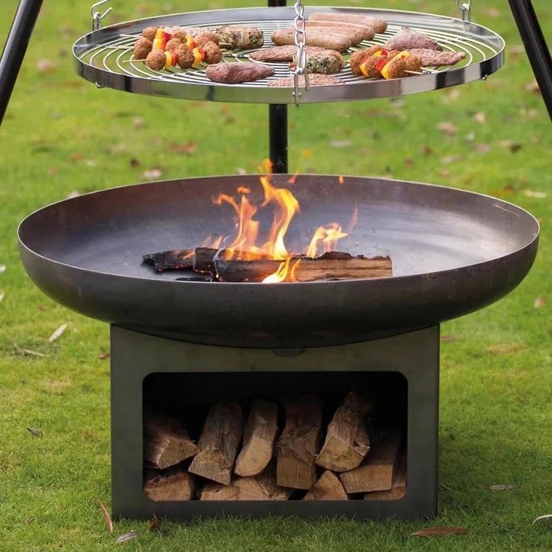 Brasero Extérieur 60cm | Barbecue & Plancha | Design Industriel