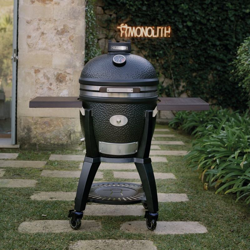 Barbecue Kamado Monolith : Céramique Haute Qualité 5-8 Pers