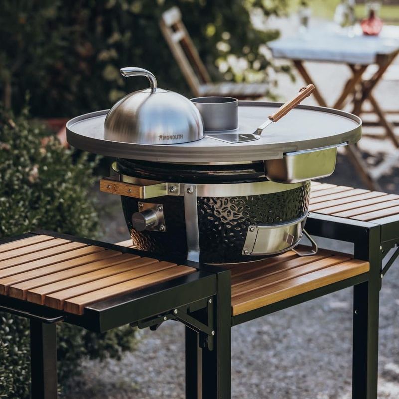 Brasero Plancha Extérieur pour Barbecue Monolith Junior