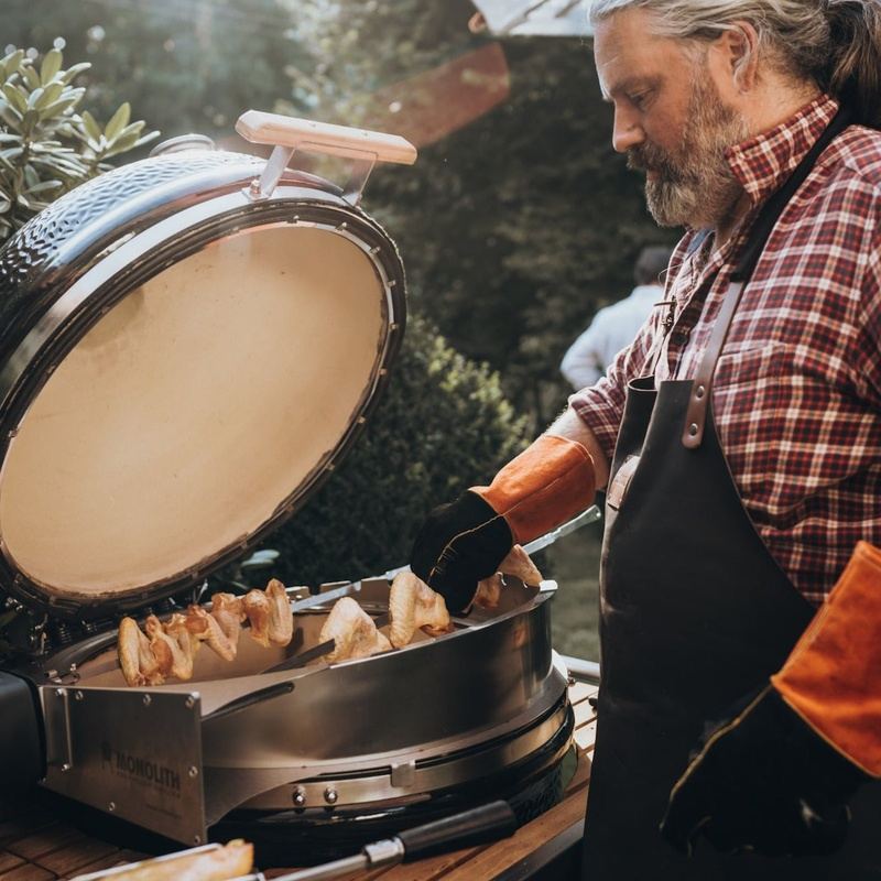 Barbecue Kamado Monolith CLASSIC GURU : Céramique Haute Qualité