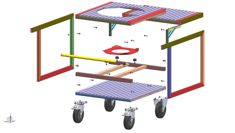 Brasero Buggy CLASSIC Monolith pour Jardin et Terrasse