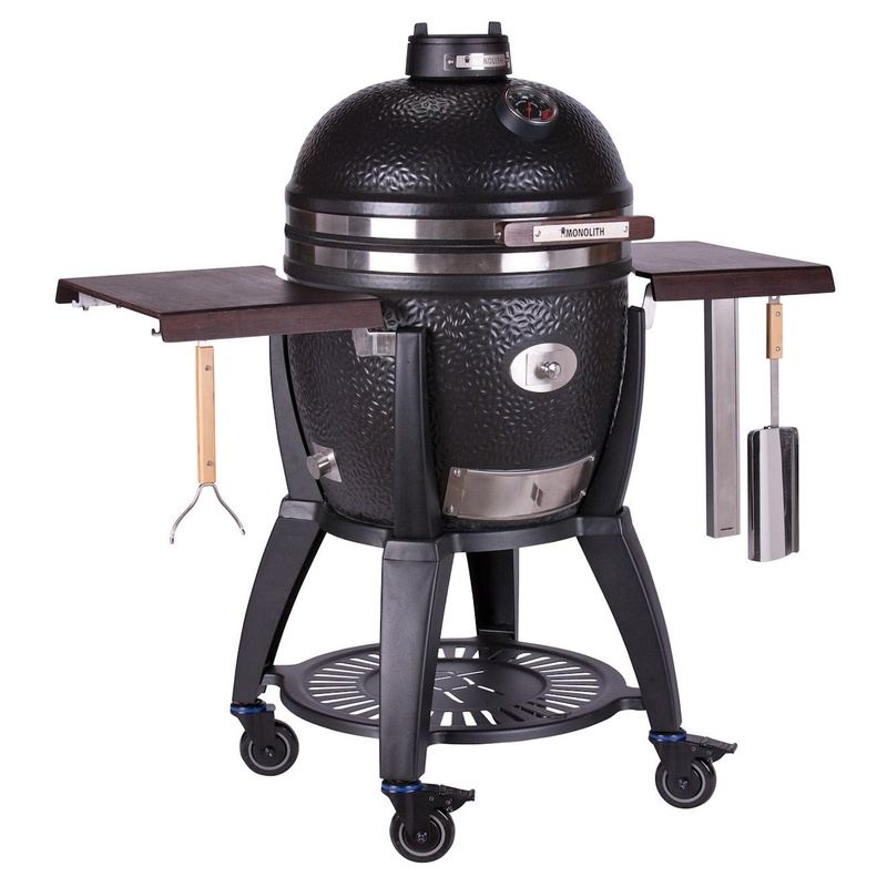 Barbecue Kamado Monolith : Céramique Haute Qualité 5-8 Pers