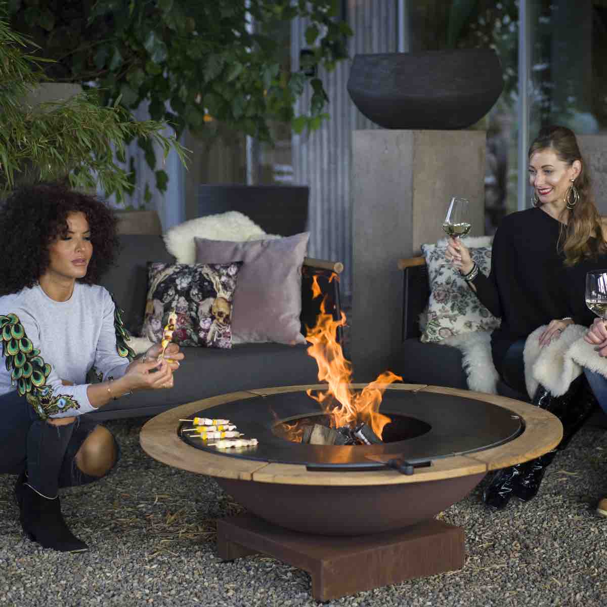 Brasero Barbecue Plancha Noir Quoco - Design et Performance