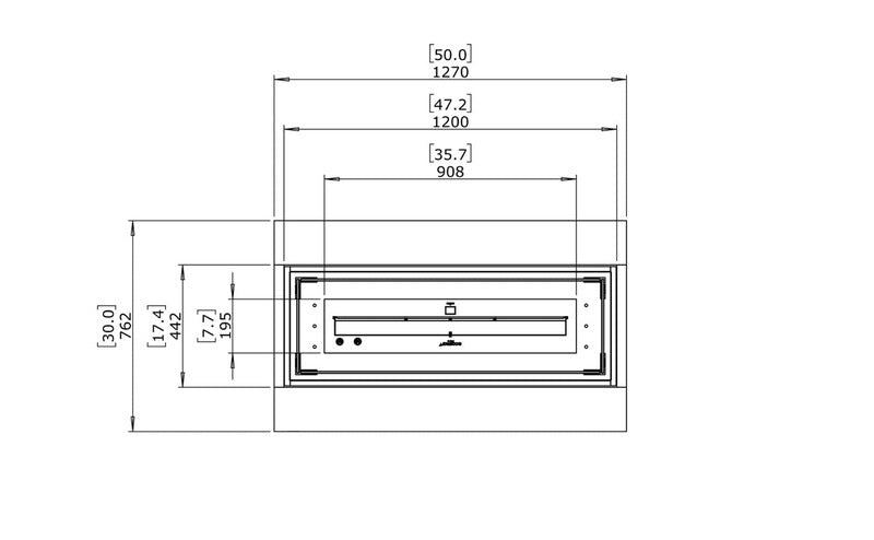 Table Brasero Extérieur Cosmo 50: Élégance & Efficacité